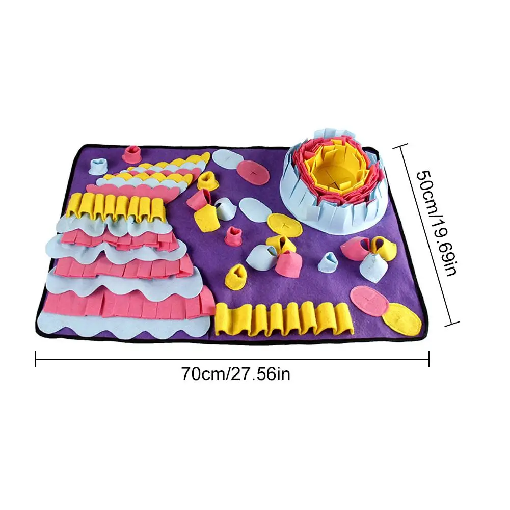 Коврик для кормления собак нескользящий коврик тренировок при ношении и