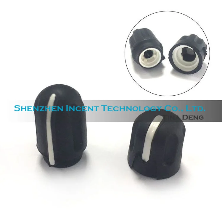 VOIONAIR 10 sets/lot Volume Control knob And Channel Selector Knob Cap For Motorola CP1200 CP1208