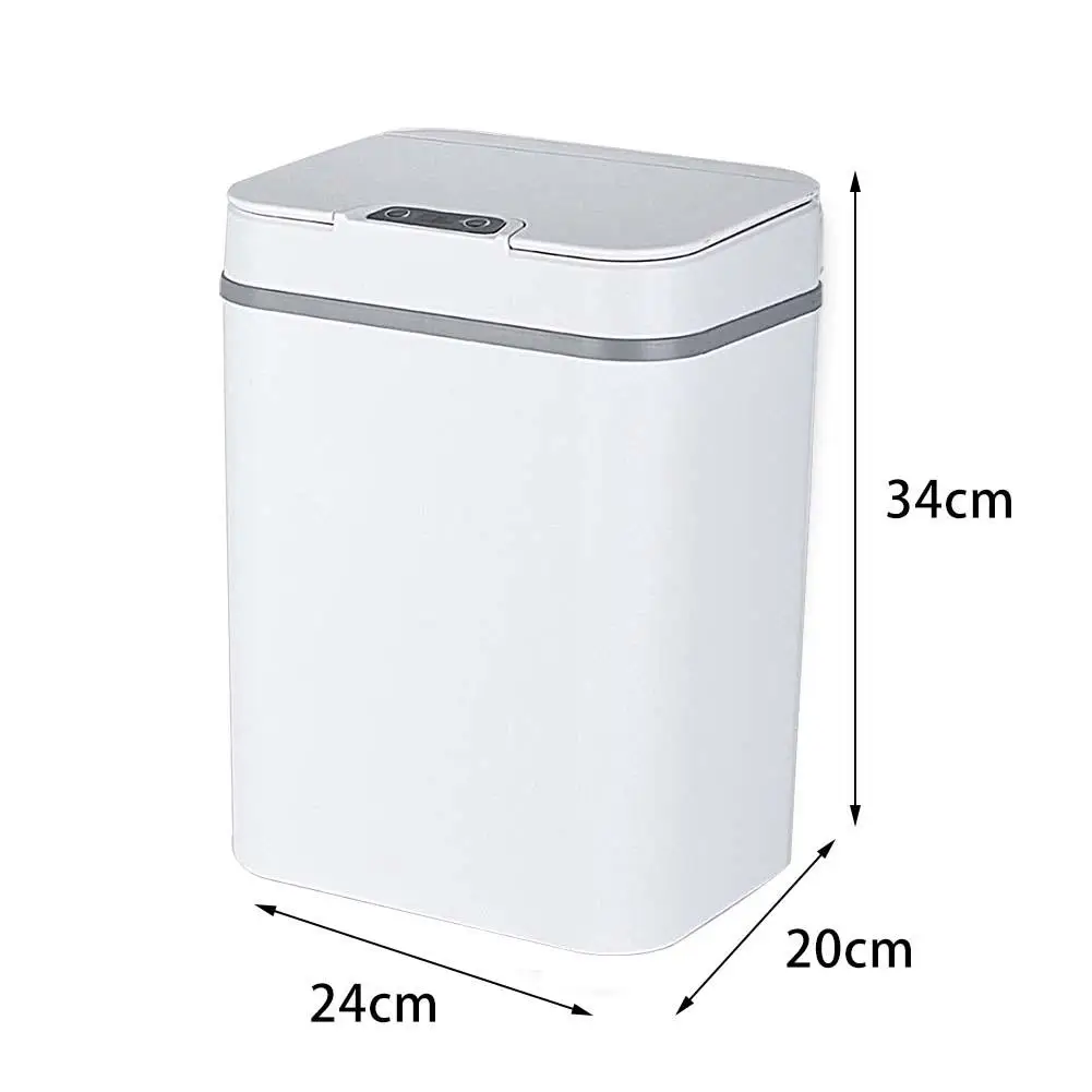 

Automatic Touchless Automatic Smart Infrared Motion Sensor Rubbish Waste Bin Kitchen Trash Can