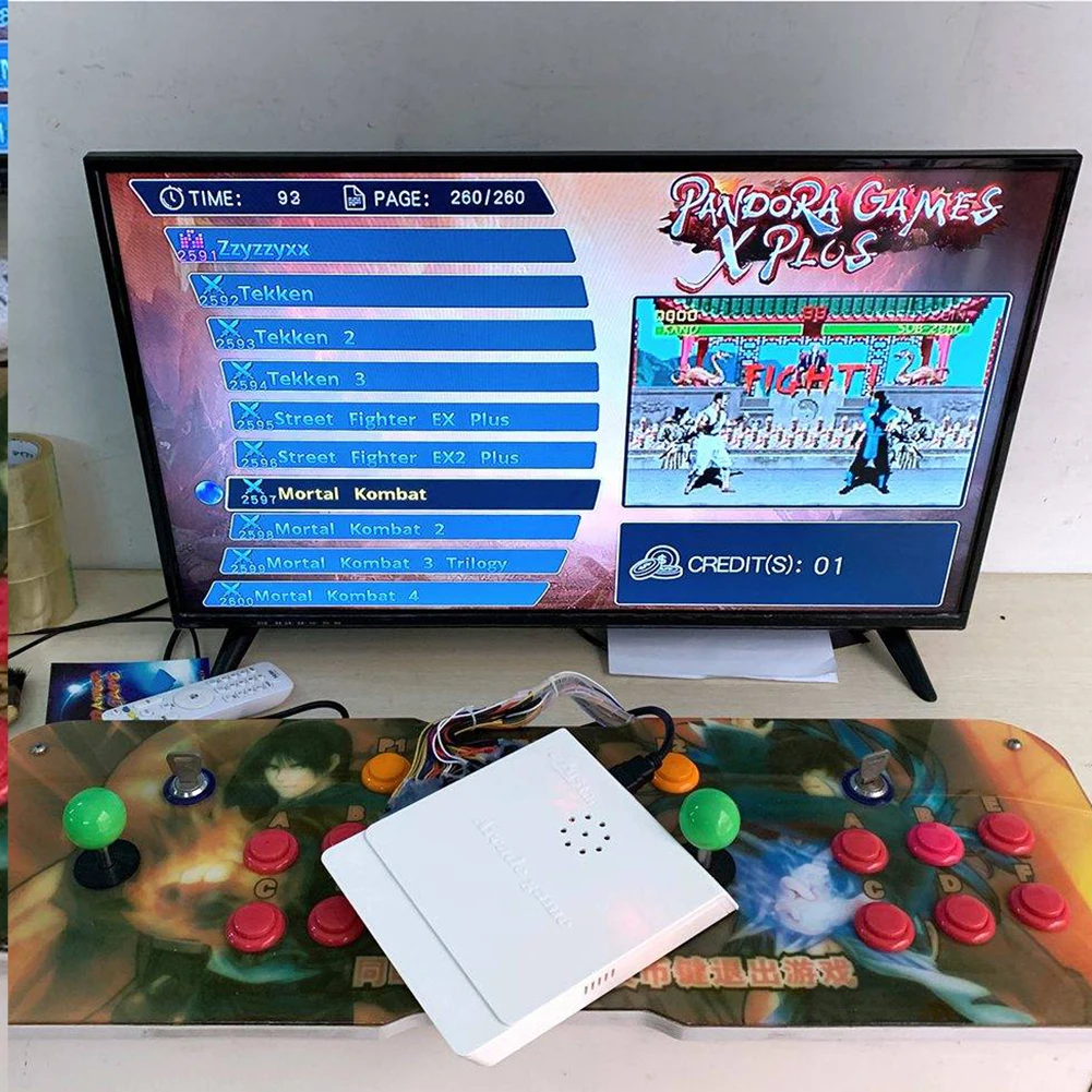 2600 в 1 Игровая приставка Jamma доска портативная PBC аркадная версия 3D HDMI VGA CGA консоль