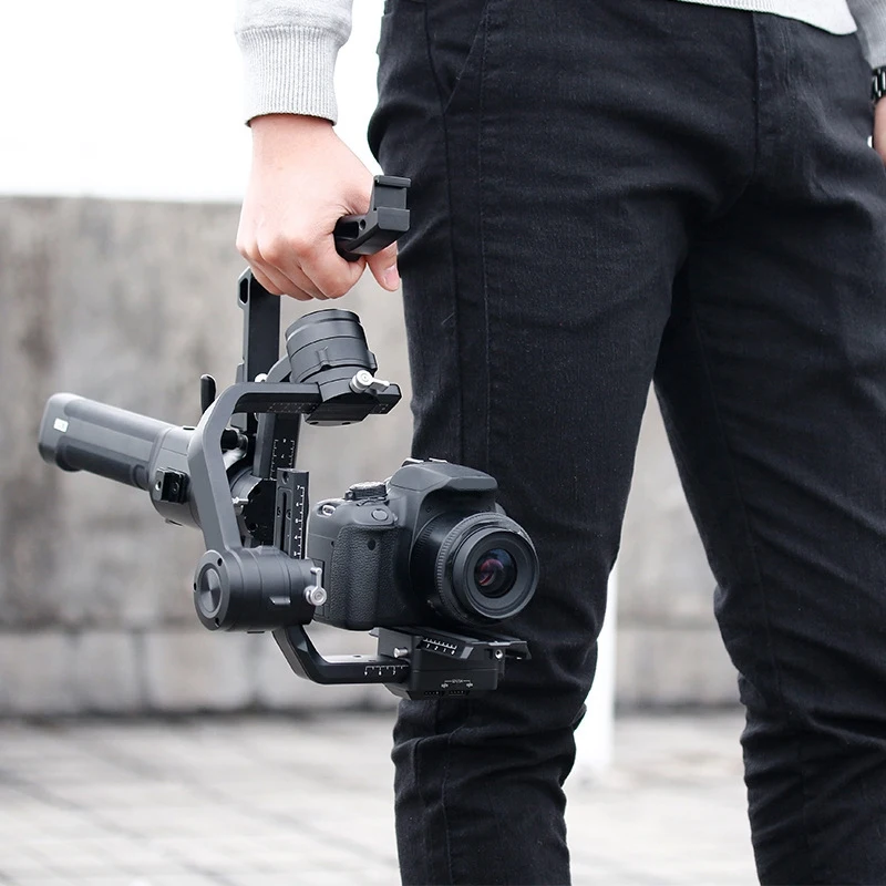 

Gimbal L Type Microphone Stand Bracket Handle Grip Video Monitor Mount