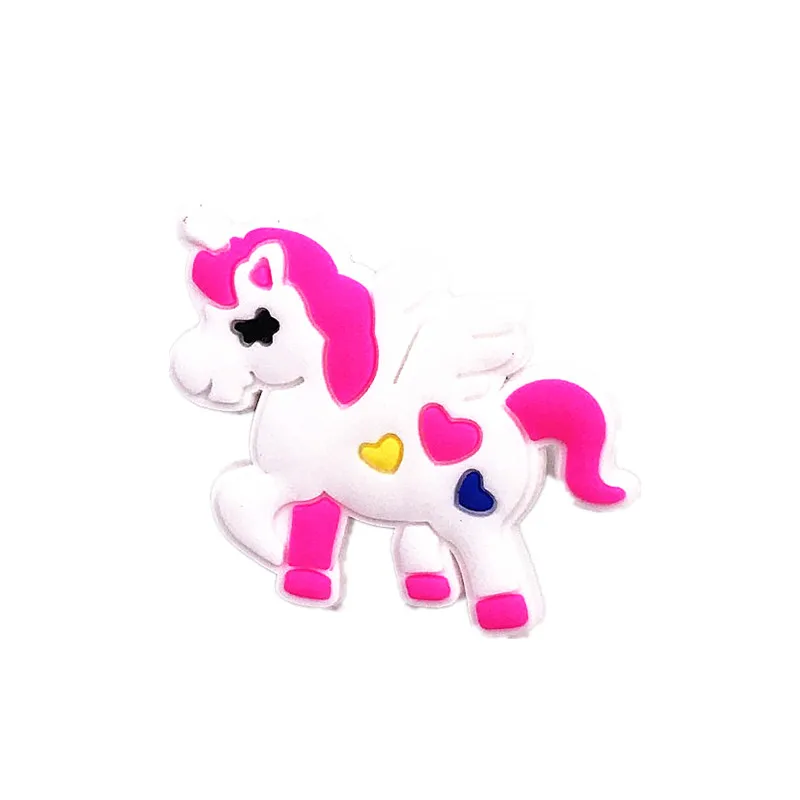 1 шт. хит продаж Новый дизайн мультфильм лошадь значок прочный ПВХ мягкий мой