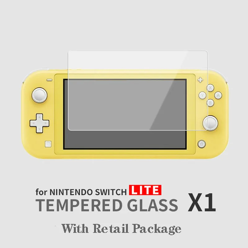 Премиум протектор экрана из закаленного стекла для Nintendo Switch Lite NS Защитная пленка