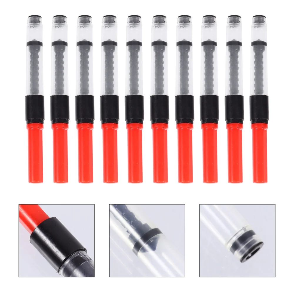 

10pcs Useful Ink Device Fountain Pen Ink Fill Assistant School Student Supplies