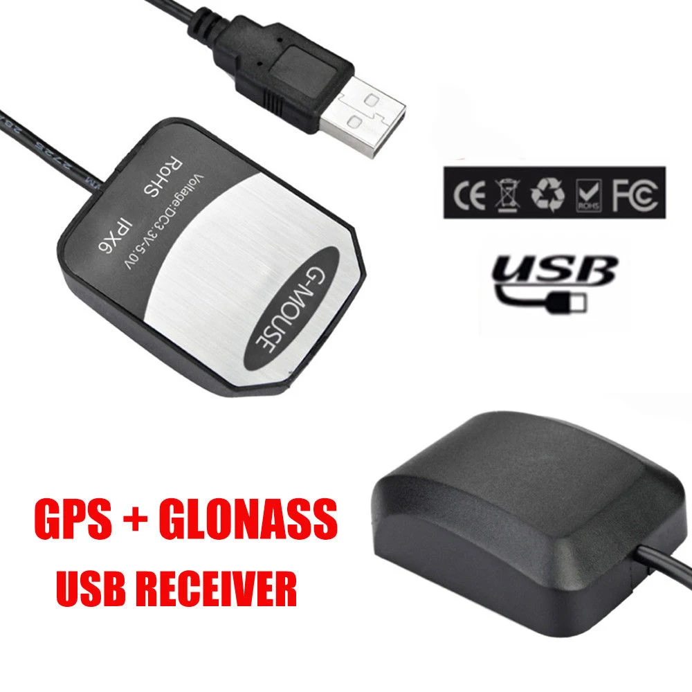 Gps приемник 162 2 метра кабель USB Магнитный Ublox gps RasPi Win 7/8/10 + Clonass приемник|Печатные
