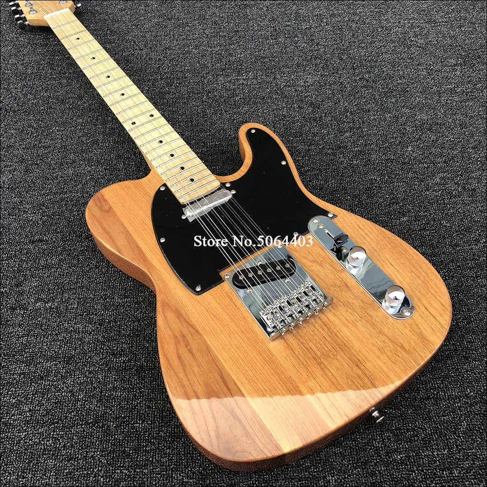 Высококачественная 12-струнная электрогитара корпус альнуса кремастогина гриф