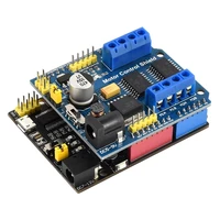 waveshare r3 plus microcontroller development board compatible with for uno r3 io expansion board