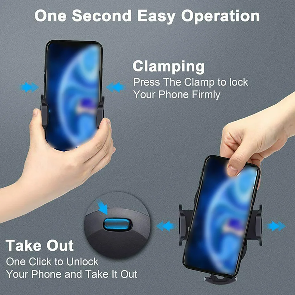 360 ° регулируемый держатель приборной панели автомобиля Лобовое стекло