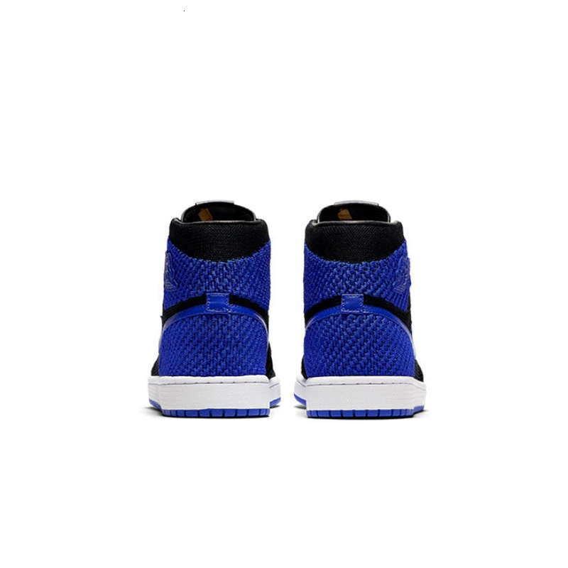 Оригинальные кроссовки для баскетбола Air Jordan 1 Flyknit AJ1, оригинальные мужские дышащие спортивные кроссовки, Новое поступление#919704