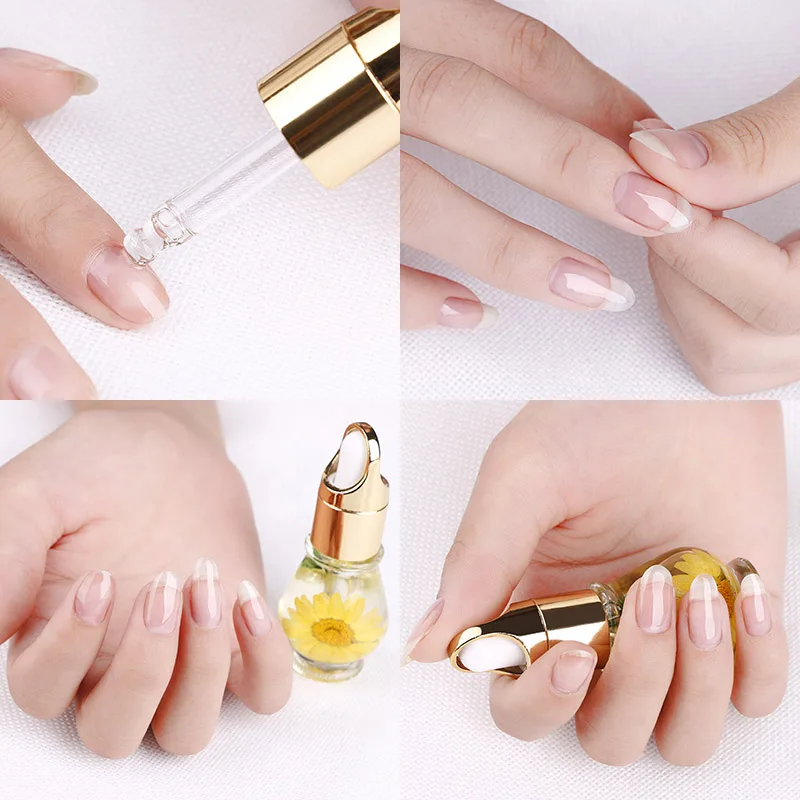 

Nail Base Flower Nourishment Oil Softener Nutritional Nail Armor Oil UV Gel Nail Treatment Prevent Agnail Cuticle