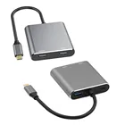 Док-станция с 4 портами USB Type-C на 2 порта