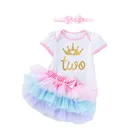 Для маленьких детей для маленьких девочек; Летнее платье для девочек на день рождения; Вечерние платье-пачка для девочек; Эксклюзивная одежда для детей до 2 лет Bebeодежда