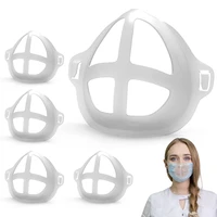 summer 3d mouth mask support breathing assist help mask inner cushion bracket food grade silicone mask holder breathable valve