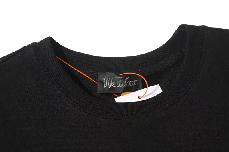 Футболка WELLDONE с цифровым принтом для мужчин и женщин стильная тенниска в уличном