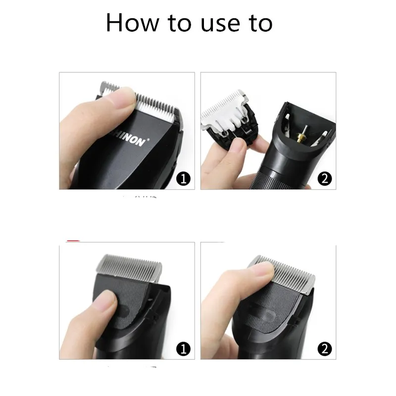 Professional Rchargeable LCD Digital Hair Trimmer Shaver Barber Cutting Mustache Clipper Cordless Men Cutter Power Motor | Бытовая