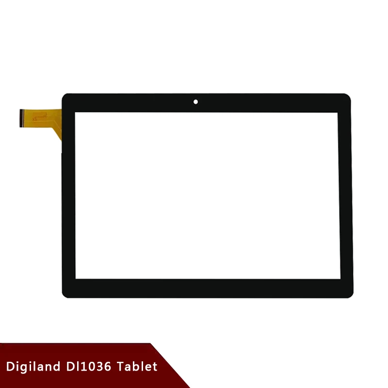 New Black 10.1Inch Touch Screen For Digiland Dl1036 Tablet PC Capacitive Touch Panel Repair Parts Touch Sensor Glass Kids Tab