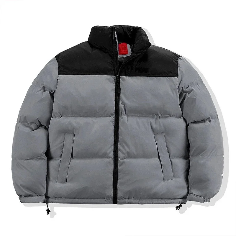 Jaqueta De Inverno Masculino mbio Norths Costura Jaquetas Femininas Gola Quente Grosso Para Baixo Americano | Мужская одежда