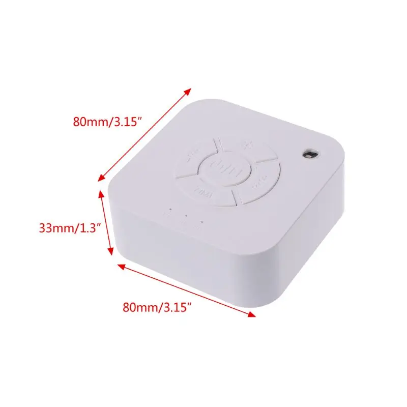 white noise machine usb rechargeable timed shutdown sleep sound machine for sleeping relaxation for baby adult office travel free global shipping