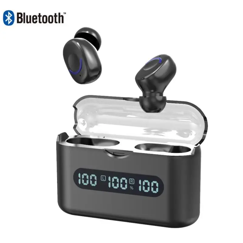 

Беспроводные Bluetooth-наушники V5.2 с сенсорным управлением, игровая гарнитура с микрофоном, водонепроницаемая