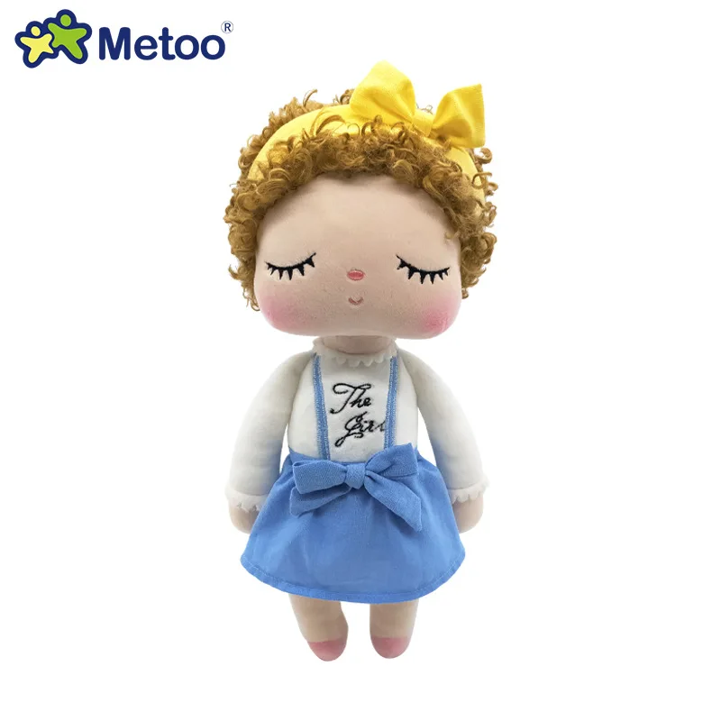 

Original Doll Stuffed Toys For Girls Baby Curly Hair Beautiful Angela Cute Rabbit Soft Plush Animals For Kids Infants