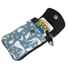 Новая женская сумка с принтом зайца и звезд, Мини кожаные кошельки и сумочки, грейхаунд, сумки для телефона, сумка-мессенджер, женские сумки на плечо