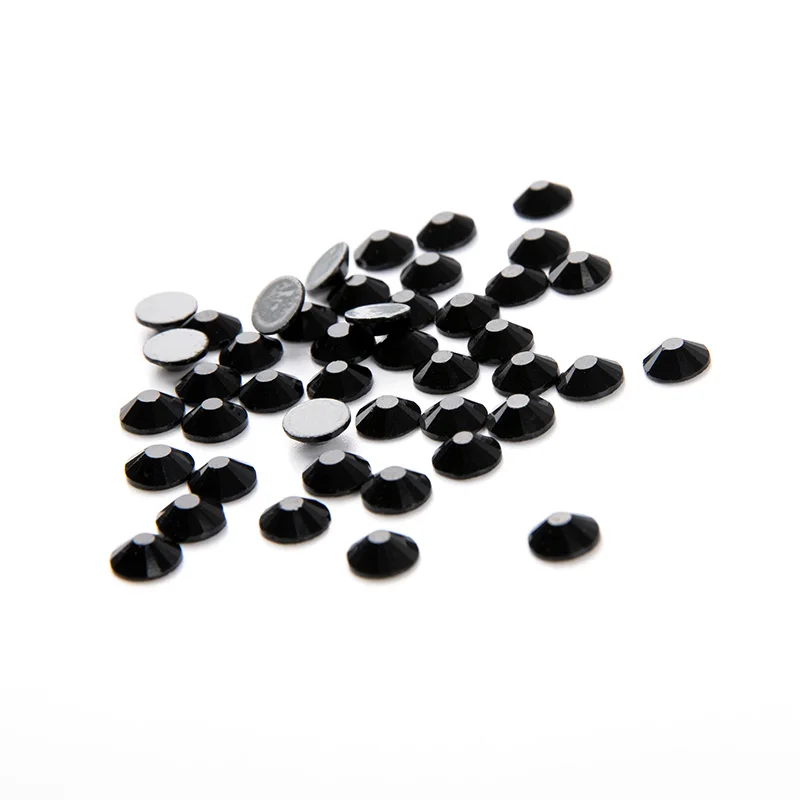 Стразы SS16/SS20/SS30/SS34/SS40 черные суперяркие для горячей фиксации | Дом и сад