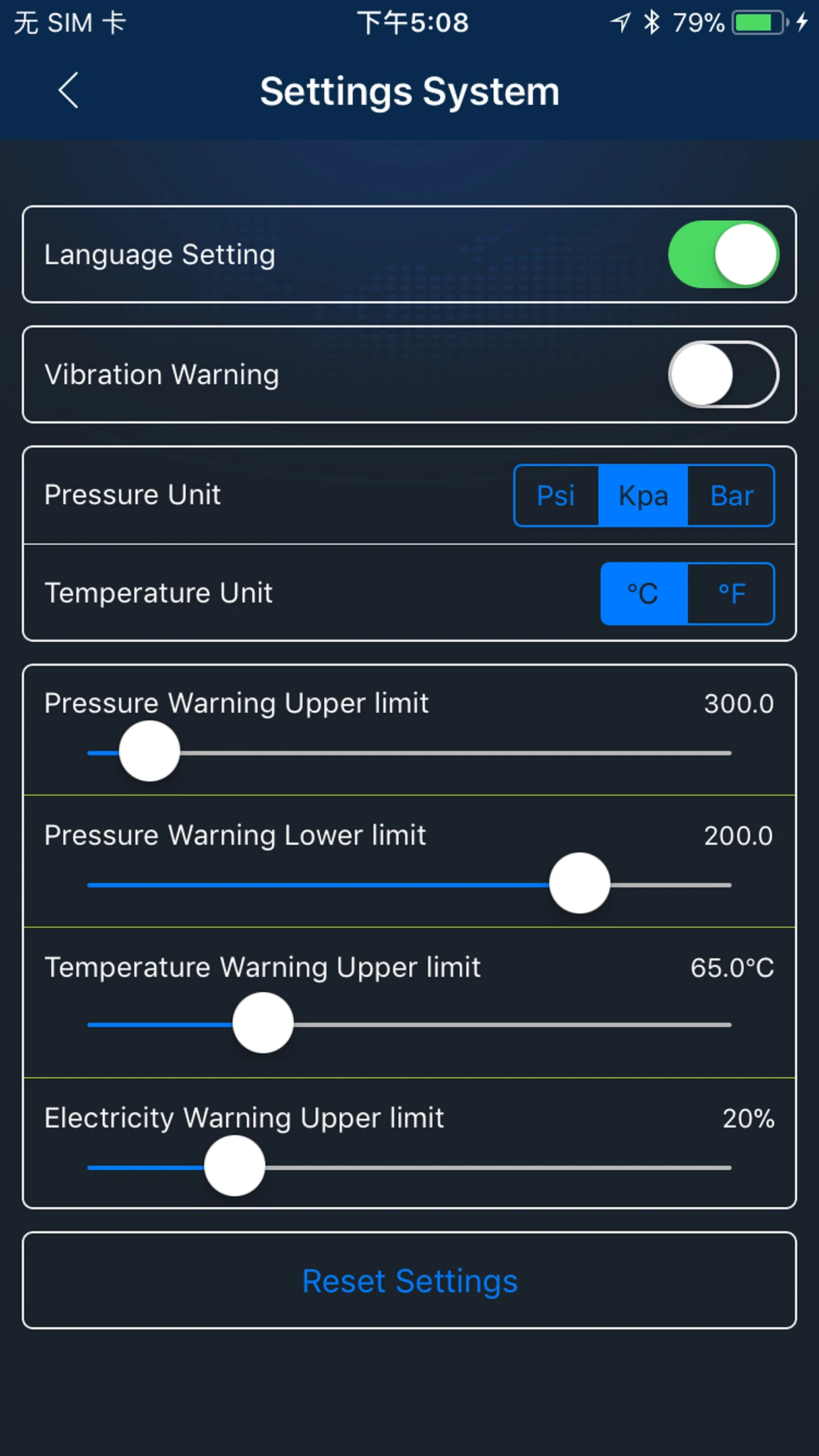 4 Pieces Sensors TPMS Bluetooth 4.0 Car Outer Tire Pressure Monitoring BLE Low Energy For Android And IOS | Автомобили и