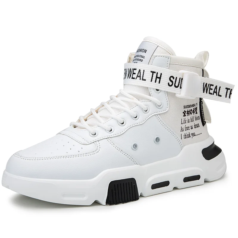 Кроссовки Bomlight мужские высокие дизайнерские дышащие сетчатые повседневная