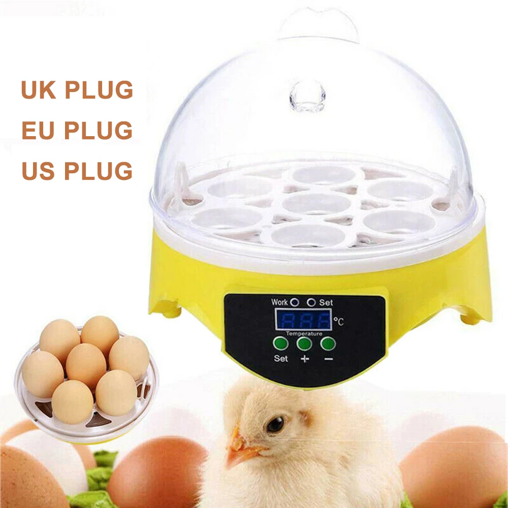 220 В мини цифровой инкубатор для яиц птицы с контролем температуры