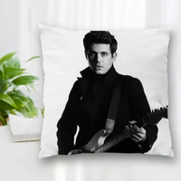 high quality custom singer john mayer square pillowcase zippered bedroom home pillow cover case 20x20cm 35x35cm 40x40cm