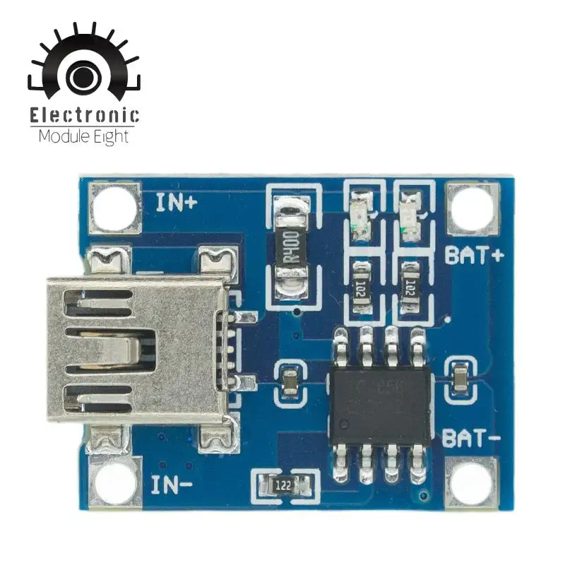 TP4056 + Двойная функция защиты 5 в 1 а Micro USB 18650 литиевая батарея зарядная плата