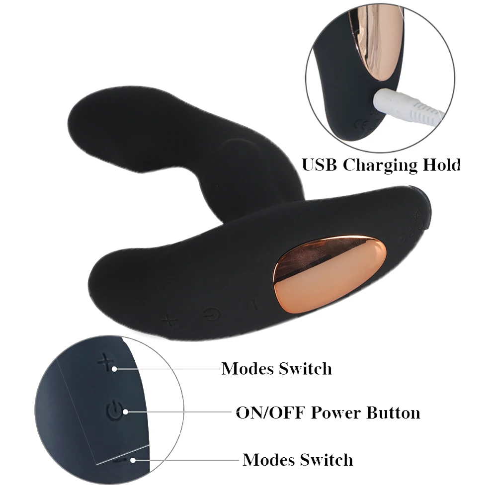 Беспроводной удаленный Анальный вибратор для мужчин секс-игрушки Анальная