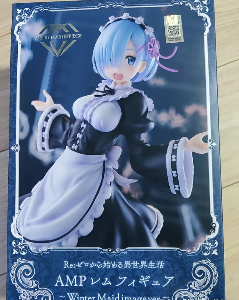 

Original Taito Re:zero Ram Snow Maid PVC Action Figure Model Toys Anime Brinquedos Figurals