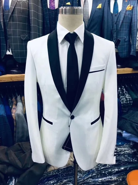 Новинка удобные классические деловые белые синие винно-красные смокинги для