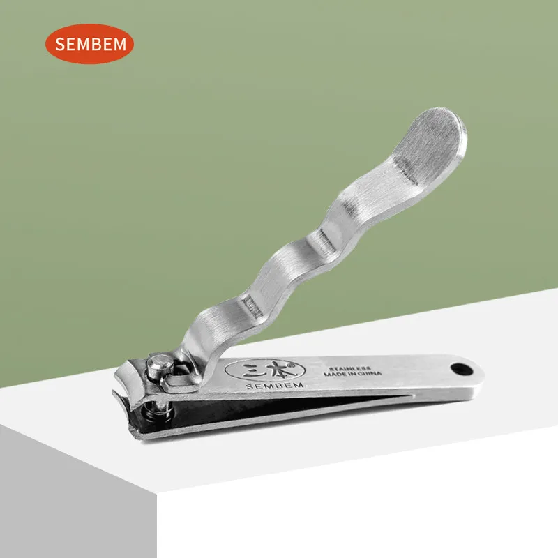 

SEMBEM Stainless Steel Nail Clipper Professional Toenail Cutter Hard Nail Clippers Nail Art Tools Toe Clippers Nail Trimmer