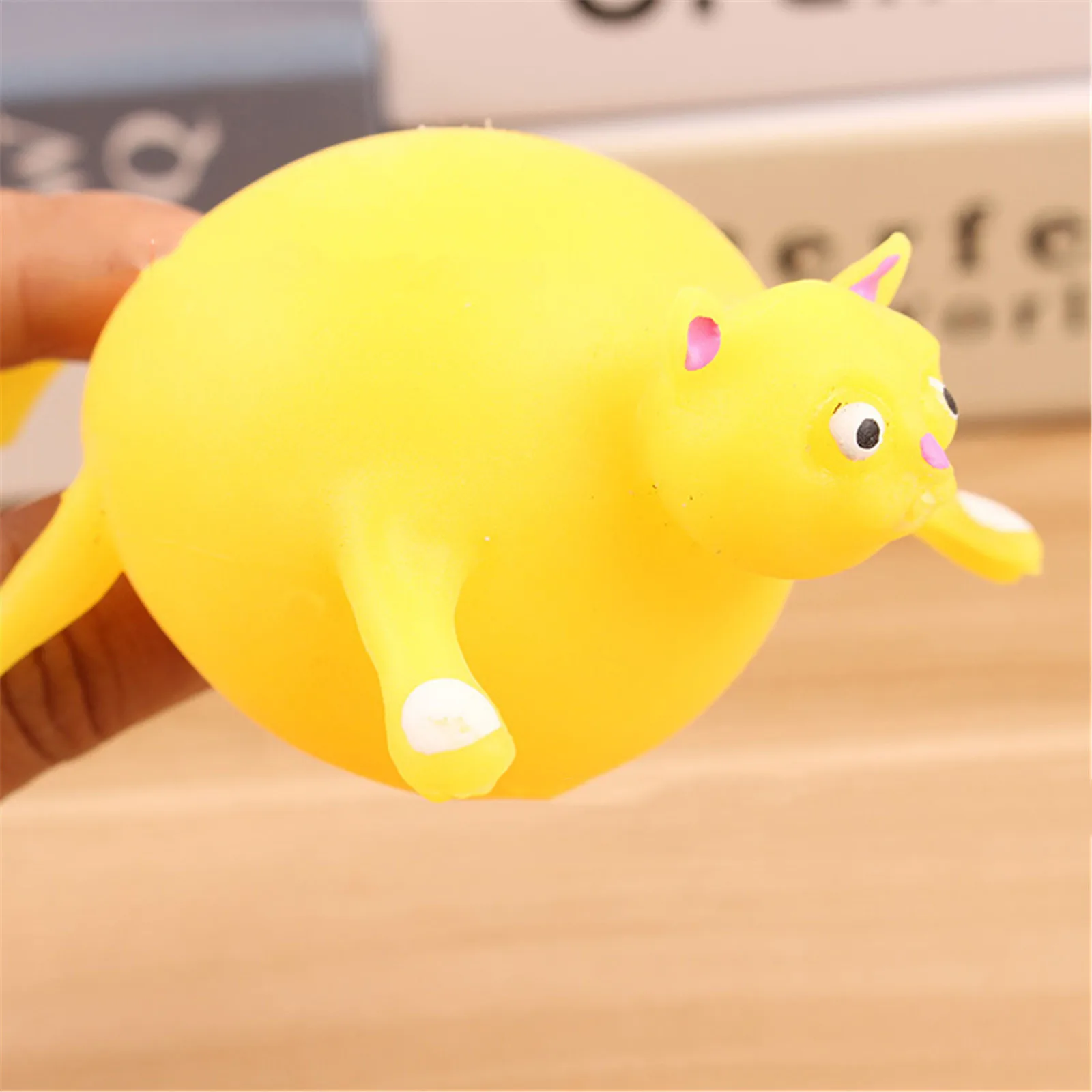 

Racket Ball Soft Rubber Inflatable ball Healing Kids Toys Stress Reliever Decor AntiStress Fidget Spinner Squishy Reliever