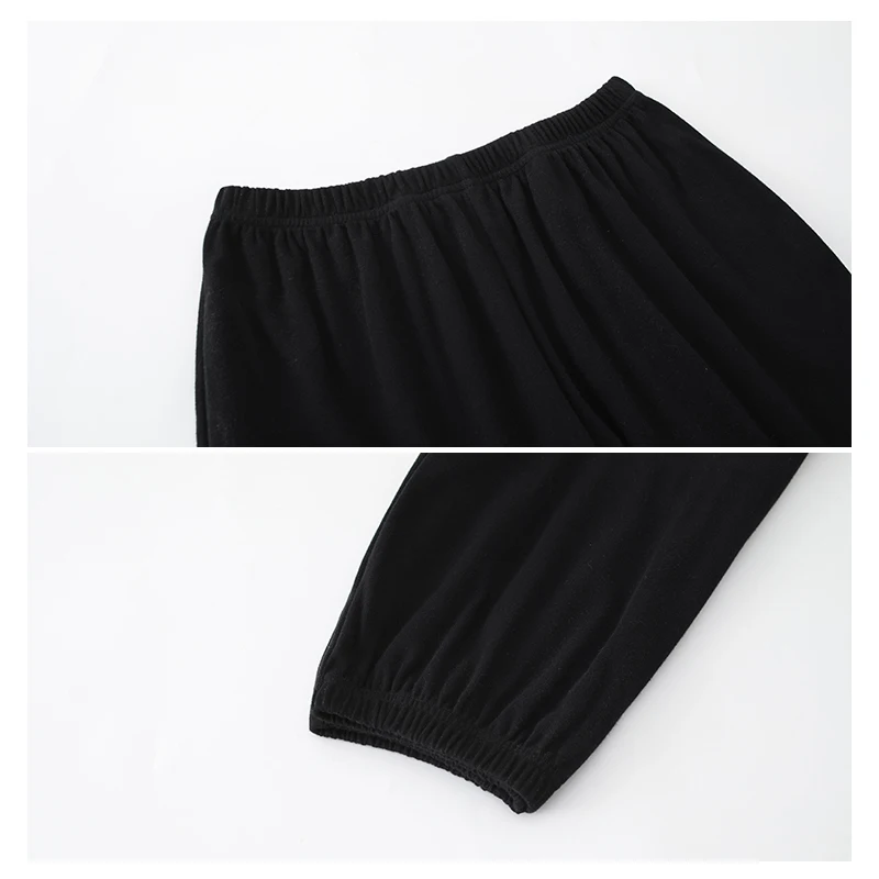 

For Women Fashion Black O-neck Cotton Homewear Korean Sweet Short Sleeve Women Sleepwear Summer Cartoon Panda Cute Pajamas Set