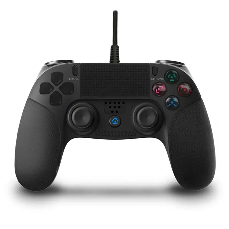 Проводной USB геймпад EastVita для PS4 джойстик с двойным ударом ПК игровой контроллер