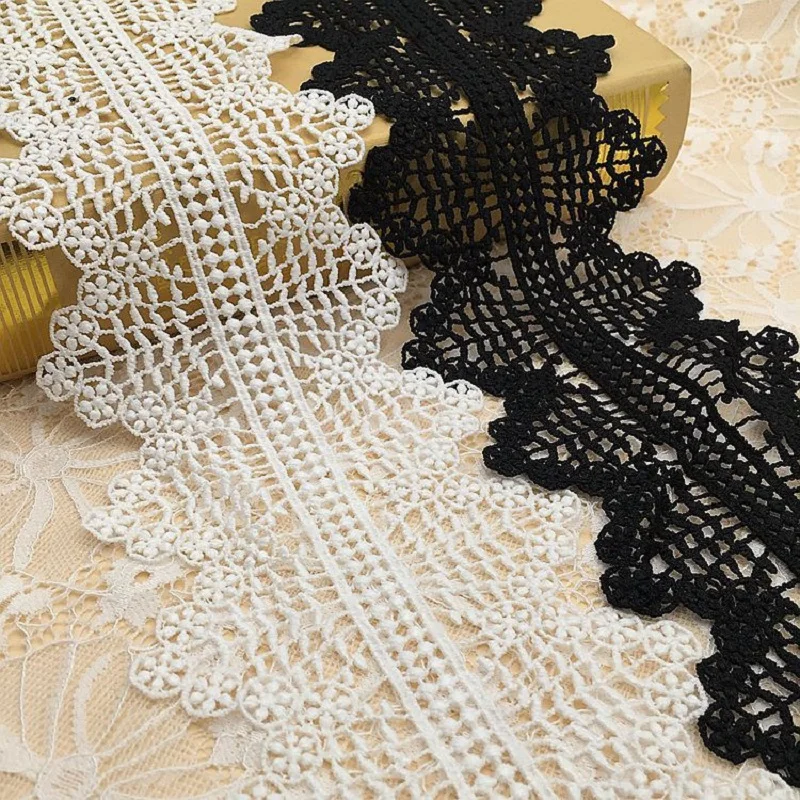 

Embroidery milk silk water-soluble lace embroidery bar code unilateral 5.5cm clothing DIY lace accessories