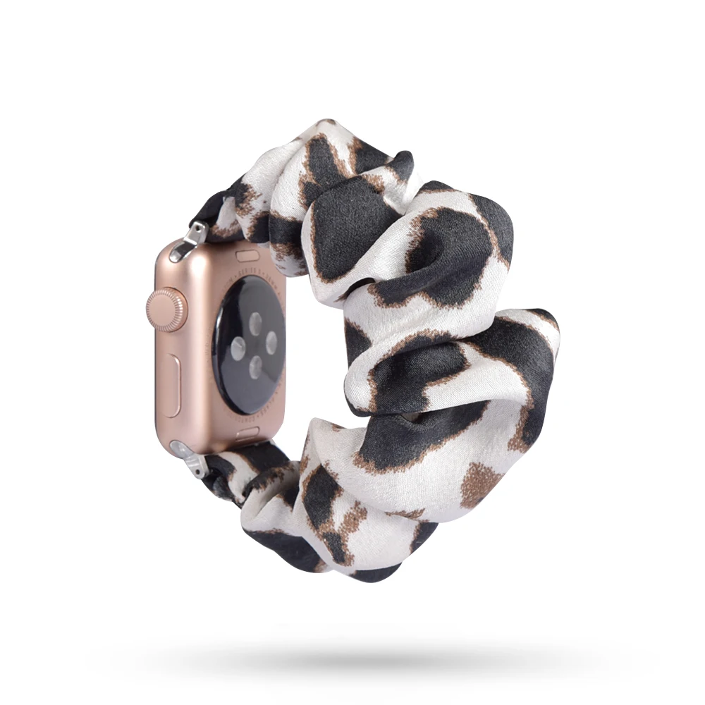 Растягивающийся эластичный ремешок для часов Apple Watch 38 мм/40 мм 42 мм/44 мм Повседневный женский браслет для девочек для iwatch - Цвет ремешка: 62