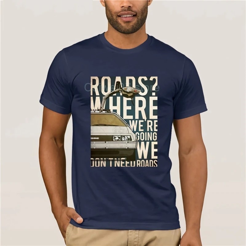 

Back To The Future T Shirt Funny Short Sleeve Tee Shirt Male Graphic Fashion Cotton Tshirt