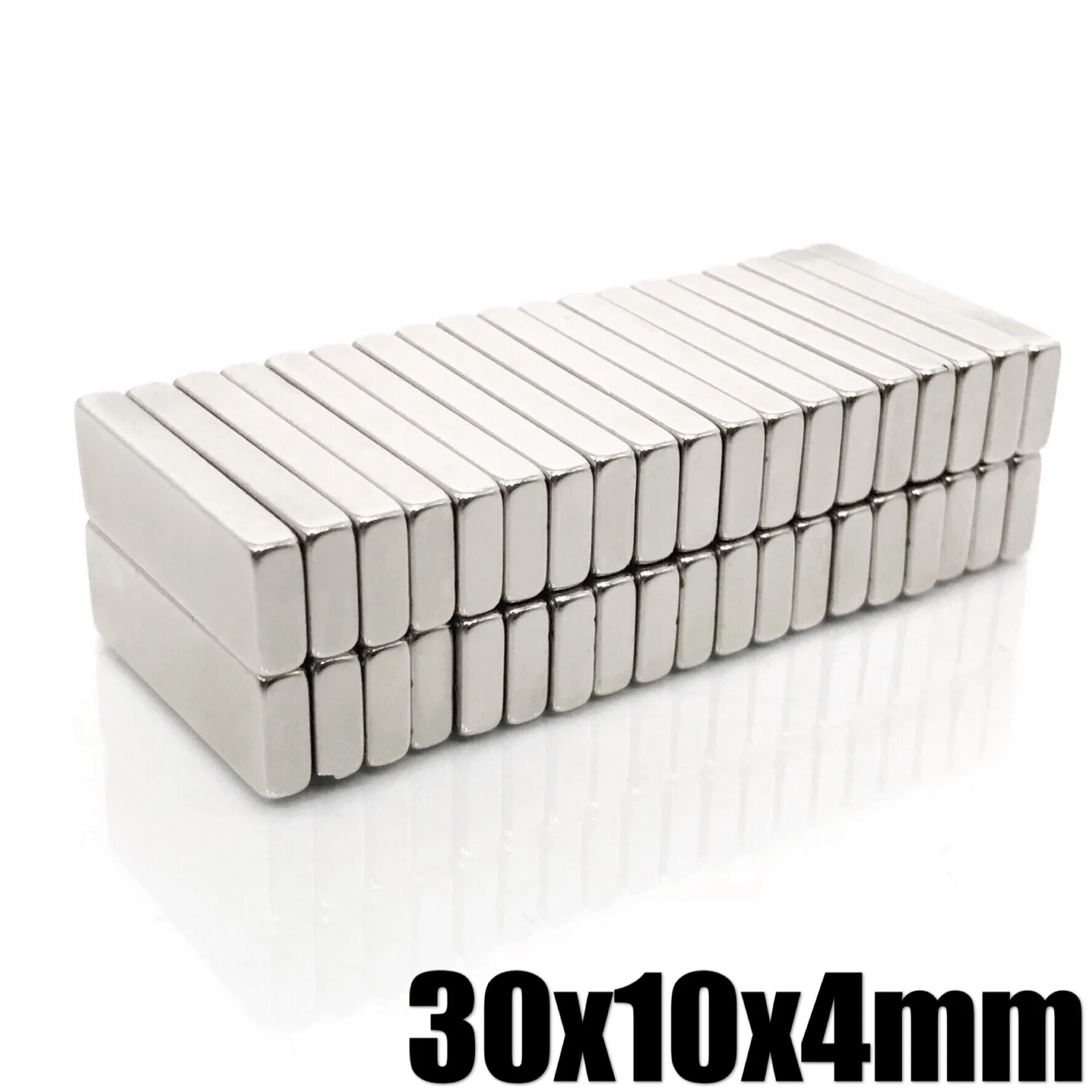 Мощный Неодимовый магнит N35 суперлист Перманентный Магнит 30x10x4 мм 2/5/10/20 шт. блок