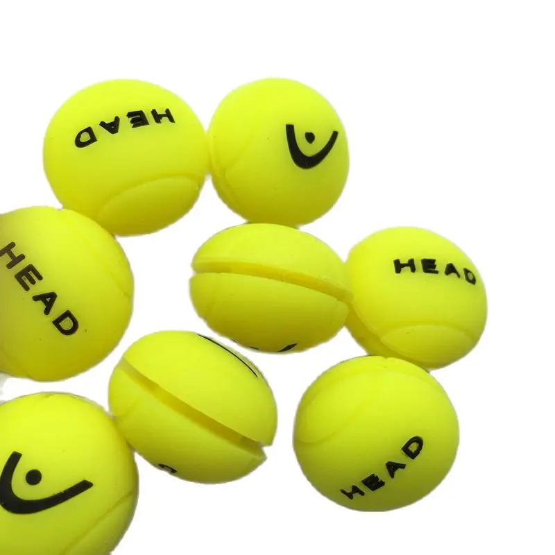

(5pcs/lot) Silicone Neon Balls design Tennis vibration dampener,Tennis racket Dampener,tennis racket shock absorber