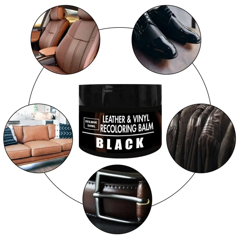 

50ml Car Seat Leather Repair Cream High-grade Leather Shoes Leather Bags Sofa Maintenance Repair Cream Car Interior Cleaning