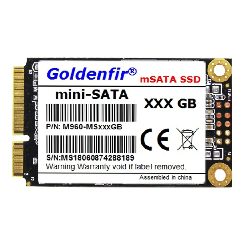 

Internal Msata SSD Solid State Drive High Performance HDD Hard Drive SATA 3.0 for Notebook Desktop 32GB 64GB 120GB 128GB
