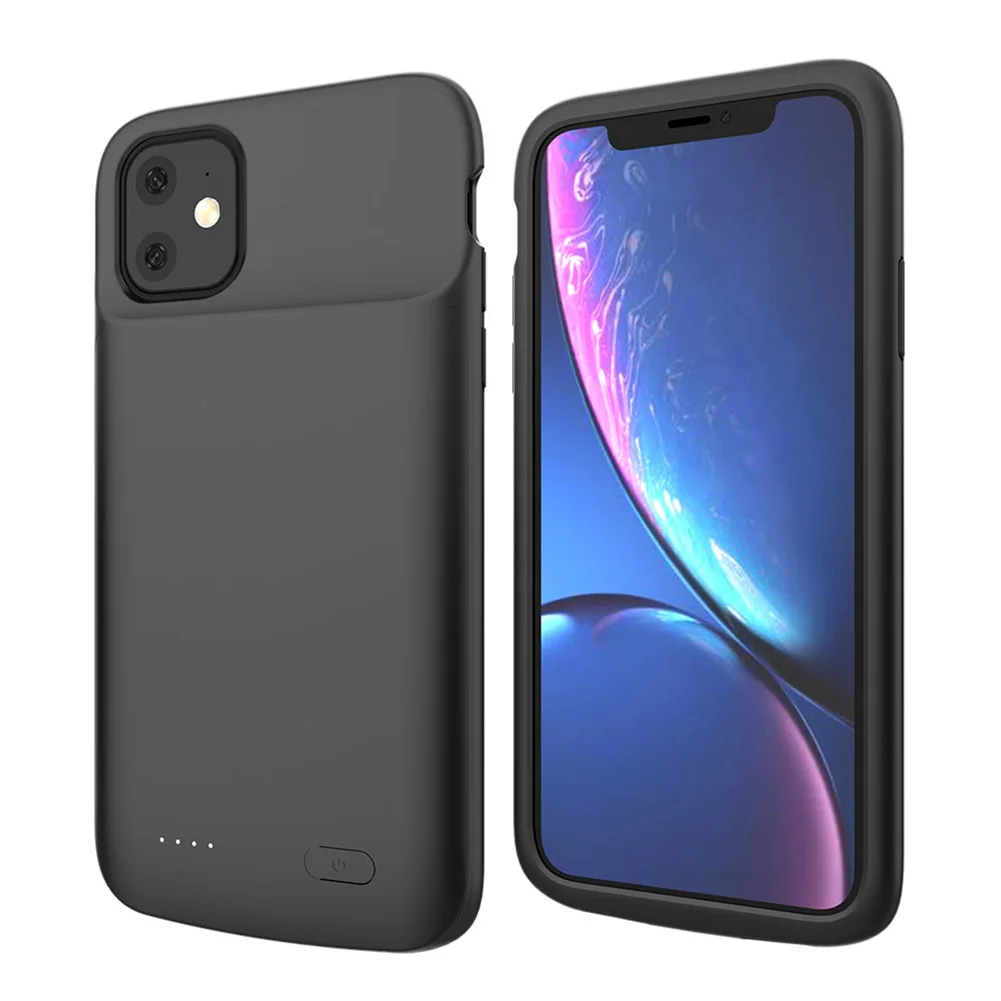 4800 мАч для iPhone 11 Pro Чехол зарядного устройства ультратонкий портативный банк