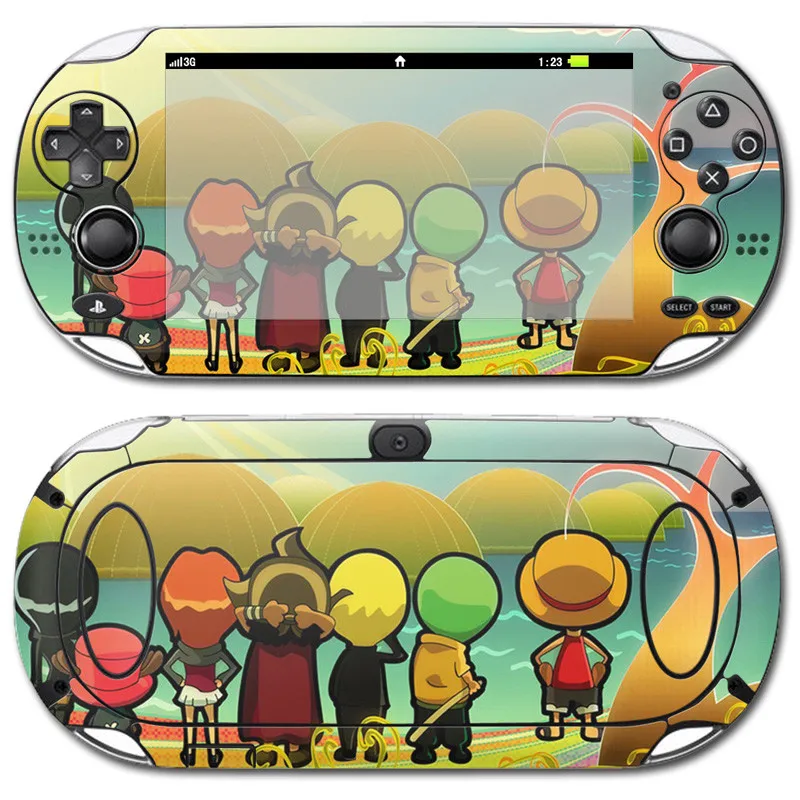 Аниме цельный стикер для PS Vita PSV 1000 шкуры видеоигр наклейка s Виниловая защиты от
