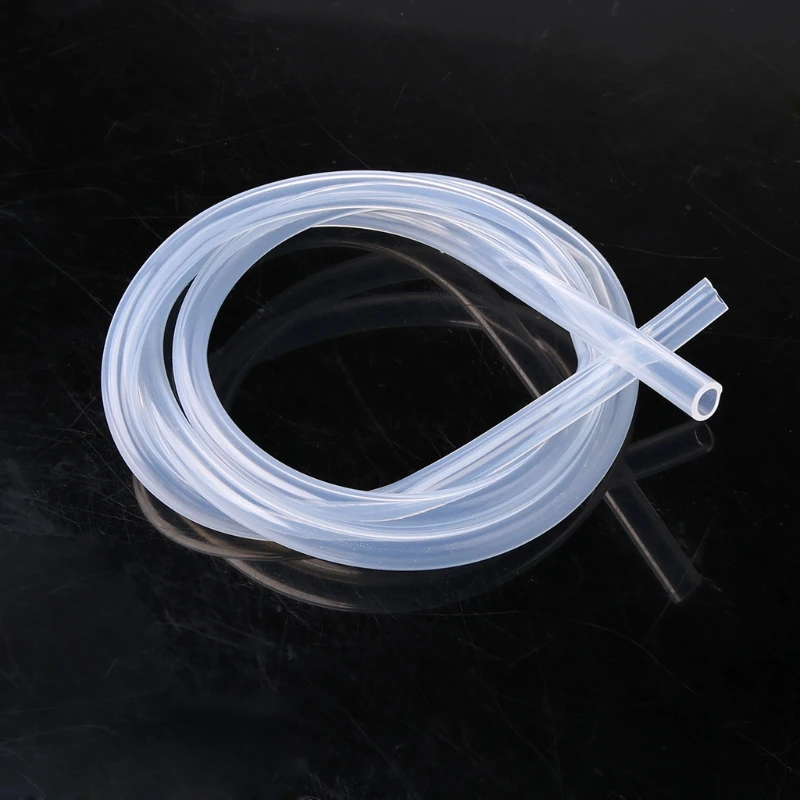 

6mm x 9mm Silicone Tube Hose Translucent Tube Food Grade Non-toxic Soft Rubbe G8TB