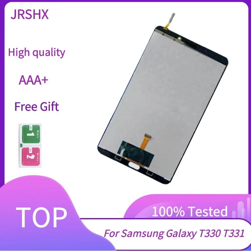 

Для Samsung Galaxy Tab 4 SM-T330 T330 T331, зеркальный ЖК-дисплей, сенсорный экран, дигитайзер, датчики, полная сборка, детали панели