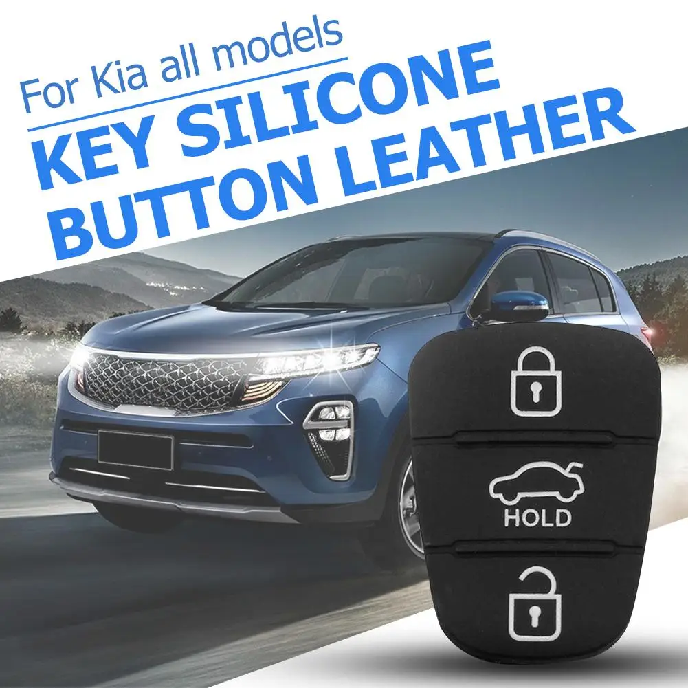 Резиновый чехол для ключа с 3 кнопками Hyundai I10 I20 I30 IX35 Kia K2 K5 Rio Sportage|Ключ от авто| |